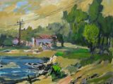 AM TEICH,  Acryl auf Synthetik, 50 x 60 cm.jpg